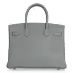 Hermès Birkin 30 Gris Mouette Togo Gold Hardware