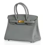 Hermès Birkin 30 Gris Mouette Togo Gold Hardware