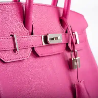 Hermès Birkin 30 Rose Tyrien Chevre Palladium Hardware