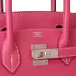 Hermès Birkin 30 Rose Tyrien Chevre Palladium Hardware