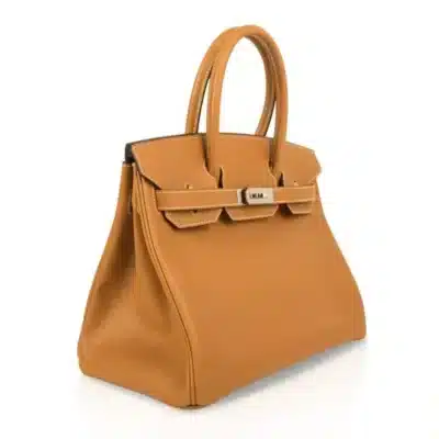 Hermès Birkin 30 Toffee Epsom Palladium Hardware