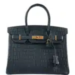 Hermès Birkin 25 Mykonos Lizard Palladium Hardware