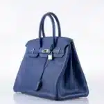 Hermès Birkin 35 Blue Saphire Taurillon Novillo Palladium Hardware