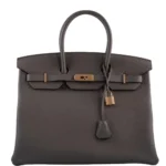 Hermès Birkin 35 Etain Togo Rose Gold Hardware