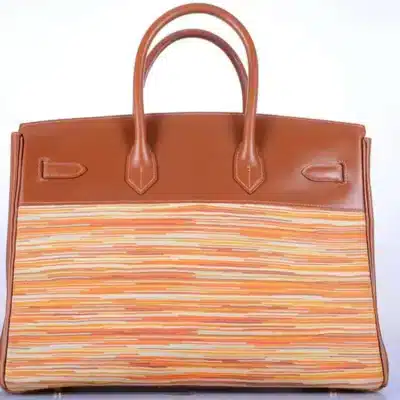 Hermès HSS Birkin 35 Noisette Vibrato Gold Hardware