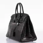 Hermès Birkin 35 So Black Matte Niloticus Crocodile Black PVD Hardware