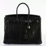 Hermès Birkin 35 So Black Matte Niloticus Crocodile Black PVD Hardware