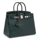 Hermès Birkin 35 Vert Foncé Matte Alligator Mississippiensis Palladium Hardware