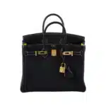 Hermès Limited Edition 2020 Shadow Birkin 35 Black Swift Palladium Hardware