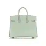 Hermès HSS Birkin 25 Vert D'Eau and Gris Perle Matte Alligator Mississippiensis Brushed Gold Hardware