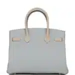 Hermès HSS Birkin 30 Gris Mouette/Gris Tourterelle Clemence Brushed Palladium Hardware