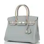 Hermès HSS Birkin 30 Gris Mouette/Gris Tourterelle Clemence Brushed Palladium Hardware