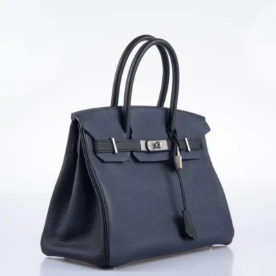 Hermès HSS Birkin 30 Nuit and Black Togo Brushed Palladium Hardware