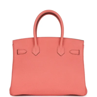 Hermès HSS Birkin 30 Rose Candy Togo Gold Hardware