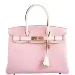 Hermès HSS Rare Collectible Birkin 30 Rose Sakura and Craie Clemence Rose Gold Hardware