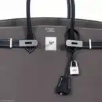 Hermès HSS Birkin 35 Etain and Black Epsom Brushed Palladium Hardware