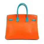 Hermès HSS Birkin 35 Miami Dolphins Chevre Palladium Hardware