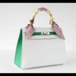 Hermès HSS Kelly 25 Sellier Crisp White And Fresh Bamboo Epsom Palladium Hardware