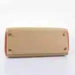 Hermès HSS Kelly 28 Retourne Trench & Rouge Tomate Evercolor Brushed Gold Hardware