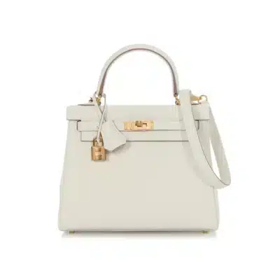 Hermès Kelly 25 Mushroom Beige Togo Gold Hardware