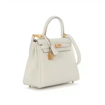 Hermès Kelly 25 Mushroom Beige Togo Gold Hardware