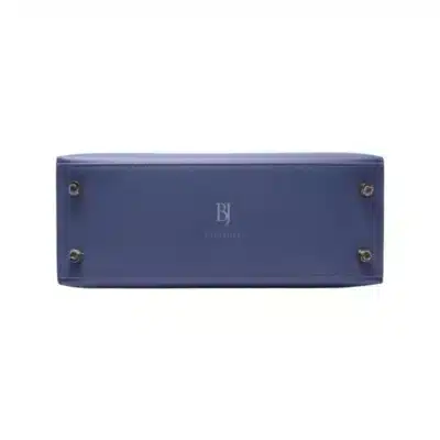 Hermès Kelly 25 Sellier Bleu Brighton Epsom Gold Hardware