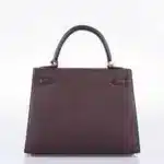 Hermès Kelly 25 Sellier Rouge Epsom Gold Hardware