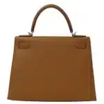 Hermès HSS Kelly 28 Brown Box Calfskin Palladium Hardware