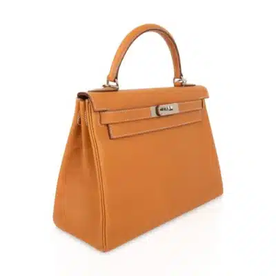 Hermès Kelly 28 Gold Peau Porc Palladium Hardware High-quality replica