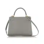 Hermès Kelly 28 Gris Mouette and Rose Indien Clémence Brushed Gold Hardware