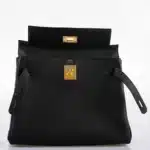 Hermès Kelly 28 Retourne Black Togo Gold Hardware