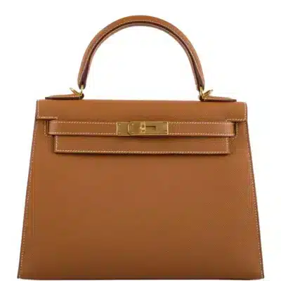 Hermès Kelly 28 Sellier Gold Epsom Gold Hardware