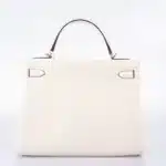 Hermès Kelly 32 Retourne Nata Taurillon Clemence Palladium Hardware