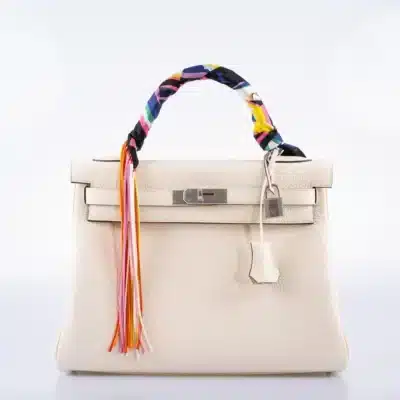 Hermès Kelly 32 Retourne Nata Taurillon Clemence front2