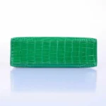 Hermès Kelly Pochette Cactus Emerald Shiny Alligator Mississippiensis Gold Hardware