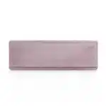 Hermès Kelly Pochette Lilac Doblis Suede Palladium Hardware