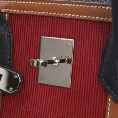 Hermès Limited Edition 2013 Birkin 30 Bleu Indigo Fjord Palladium Hardware