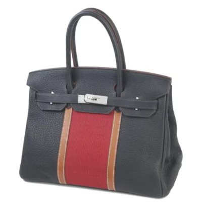 Hermès Limited Edition 2013 Birkin 30 Bleu Indigo Fjord Palladium Hardware