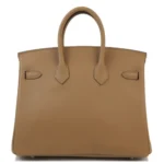 Hermès Limited Edition 2021 Birkin 25 Biscuit Swift Palladium Hardware