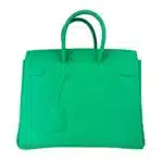 Hermès Limited Edition Shadow Birkin 25 Menthe Mint Green Swift Palladium Hardware