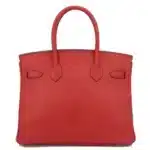 Hermès Limited Edition Tressage Birkin 30 Rouge De Coeur/Rouge H/Rouge Piment Swift & Epsom Palladium Hardware