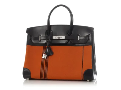 Hermès Limited Edition Birkin Replica 30 So Black Box Calfskin Black Enamel Hardware