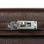 Hermès HSS Mini Kelly 20 Sellier Bi-Color Havane and Etrusque Chevre Palladium Hardware