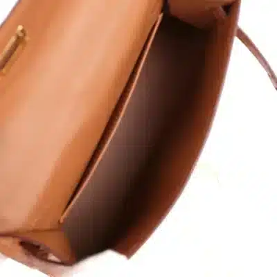 Hermès Mini Kelly 20 Sellier Gold Matte Alligator Mississippiensis Gold Hardware