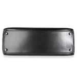 Hermès Rare Collectible Kelly 35 So Black Box Calfskin PVD Hardware