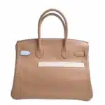 Hermès Rare Collectible Birkin 30 Beige/Yellow/Blue/Purple Swift Colormatic Handbag Silver Hardware