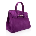 Hermès Rare Collectible Birkin 30 Violet Doblis Palladium Hardware