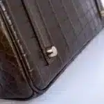 Hermès Rare Collectible Birkin 35 Gris Elephant/Etrusque/Ficelle Tri-Exotic Ghillies Grand Marriage Permabrass Hardware