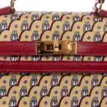 Hermès Rare Collectible Mini Kelly 20 Rouge Vif Box Calf & Owl Print Silk Gold Hardware