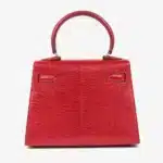 Hermès Kelly 28 Retourn Rose Extreme Matte Alligator Mississippiensis Palladium Hardware